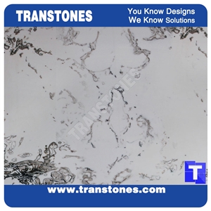 Solid Surface Paonazetto Bianco Artificial Marble Stones Slabs Tile Cut to Size for Wall Ceiling,Hotel Lobby Reception Desk Panel,Glass Stone Interior