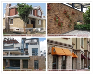 Concrete Artificial Culture Stone Stacked Stone Veneer Panel Wall Covering
