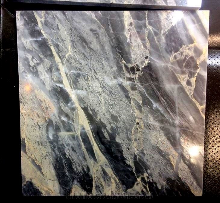 Mithra Grey Marble Slabs, Mithra Grey Marble Tiles