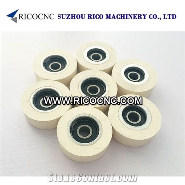 Edgebander Pressure Wheels, Rubber Pressure Roller Wheels, Edge Banding Machine Tools, Edgebander Machine Accessories