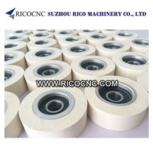 Edgebander Pressure Wheels, Rubber Pressure Roller Wheels, Edge Banding Machine Tools, Edgebander Machine Accessories