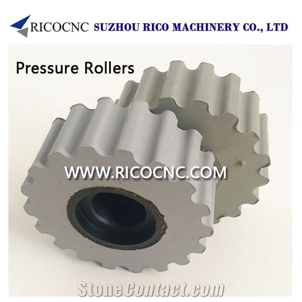 Rubberized Hold Down, Edgebander Pressure Rollers, Gear Wheels for Biesse Ima Homag Scm Brand Edgebanding Machines