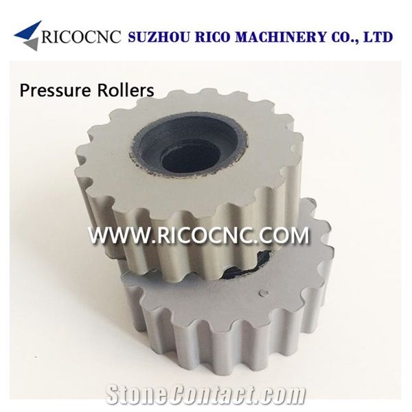 Rubberized Hold Down, Edgebander Pressure Rollers, Gear Wheels for Biesse Ima Homag Scm Brand Edgebanding Machines