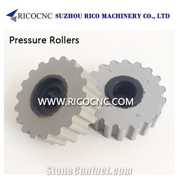 Rubberized Hold Down, Edgebander Pressure Rollers, Gear Wheels for Biesse Ima Homag Scm Brand Edgebanding Machines