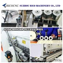 Rubberized Hold Down, Edgebander Pressure Rollers, Gear Wheels for Biesse Ima Homag Scm Brand Edgebanding Machines