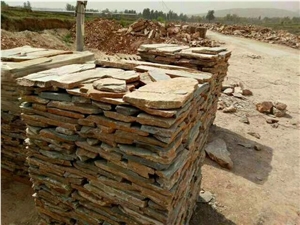 Slate Flag Stone, Nature Flag Stone, Culture Stone Random Paving, Multicolor Slate, Quartize Crazy Paving, Crazy Paving