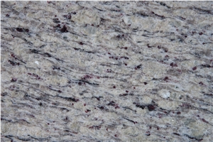 Giallo Ornamental Light Slabs, Brazil White Granite
