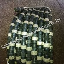 10.5mm/11mm/11.5mm/12mm Diamond Wire Saw Diamond Rope for Cutting Cement Pipe Reinforced Concrete Cutting Wire