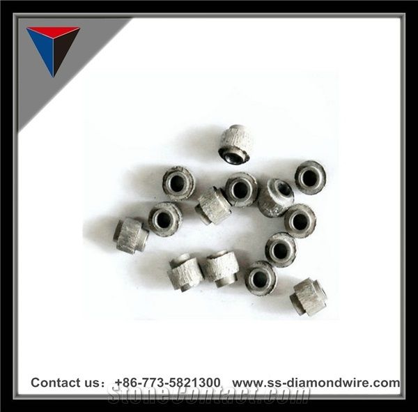 10.5mm/11mm/11.5mm Concrete Wire Cutting Beads Stone Cutter Tools Cutting Reinforced Concrete