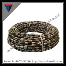 10.5mm/11mm/11.5mm Stone Cutting Saws Cutting Stone with Spring Wire Diamond Spring Wire Saw for Marble