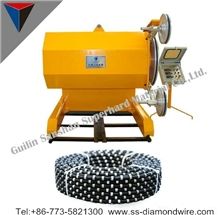 10.5mm/11mm Diamond Wire Saw Cutting Marble Diamond Rubberized Rope for Cutting Marble Diamond Tools for Block Cutting