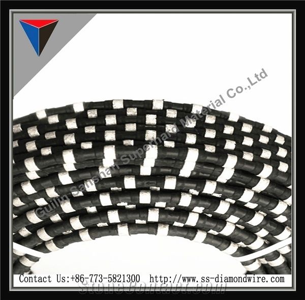 11mm/11.5mm Shaping Marble Rope Blocks Cutting Wire for Marble Cutting Stone Cutting Wire Saw for Marble Quarries Cutting