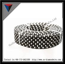 11mm Marble Cutters Dry Cutting Wet Cutting Marble Blocks Diamond Wire Saw for Marble Quarrying