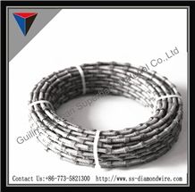 Cut Marble Slab Plastic Wire Saw for Marble and Granite Slabs Cutting in Factory