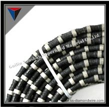 Diamond Rubberized Wire Saw for Granite Cutting Diamond Rubberized Rope