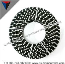 Diamond Rubberized Wire Saw for Granite Cutting Diamond Rubberized Rope