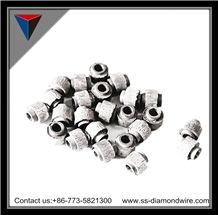 Diamond Wire Saw Beads Concrete Wire Wall Cutting Rubberized Diamond Wire Saw for Building Cutting