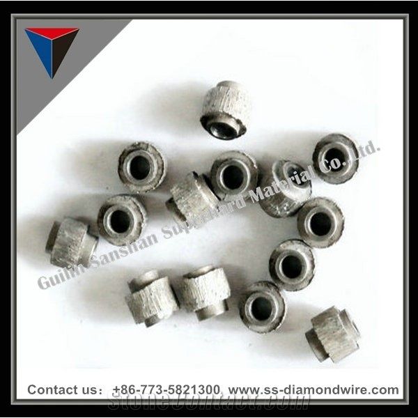 Diamond Wire Saw Beads Concrete Wire Wall Cutting Rubberized Diamond Wire Saw for Building Cutting