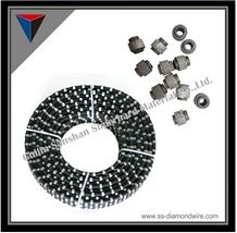 Granite Quarry and Blocking and Squaring Diamond Wires,Cutting Tools,Stone Cutting Cables,Granite Cutting Ropes,Diamond Tools