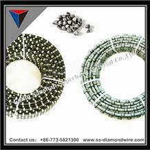 Plastic Diamond Beads Diamond Rope Cutting Beads for Marble and Granite Spring Dry Cutting Beads Cutting Marble Slabs Beads