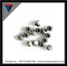 Plastic Diamond Beads Diamond Rope Cutting Beads for Marble and Granite Spring Dry Cutting Beads Cutting Marble Slabs Beads