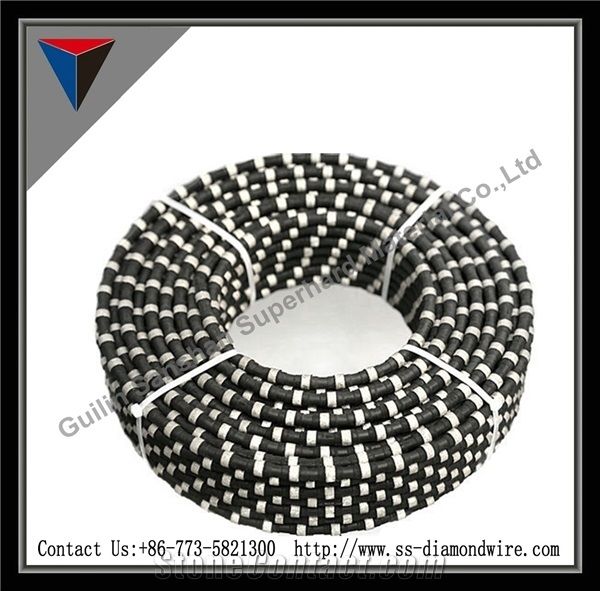 Rubberized Diamond Wires for Marble Quarry，Diamond Wire Saw，Diamond Tools，Marbles Cutting Tools，Stone Cutting Cables，Stone Quarry Cutting