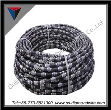 Sanshan Diamond Spring Wire Saw Cutting with Water Diamond Wire Spring Dry Cutting