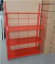 High Quality Standing Waterfall Display Racks for Hardwood Marble Ceramic Tile Granite