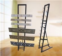 Metal Display Racks Marble Stand Racks a Frame Granite Racks Ceramic Tile Shelf Granite Flower Stands Tile Display Racks Mosaic Racks Ganite-Tiles