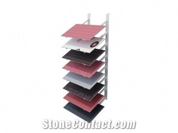 Metal Displays for Showroom Stands for Marble Ceramic Tile Granite Flooring Display Stand for Mosaic Quartz