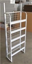 Metal Showroom Tile Display Stands Racks Porcelain for Hardwood Marble Ceramic Tile Granite