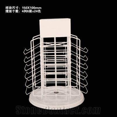 Quartz Sample Display Stands Combination Flooring Tiles Displays Marble Racks Unique Slate Display Stands