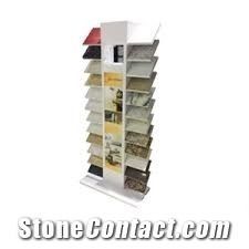 Stone Sample Display Stands Sliding Display