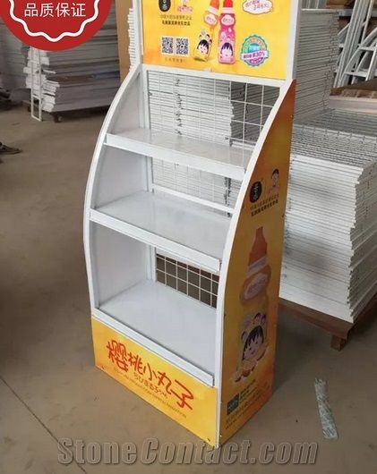 Unique Standing Waterfall Display Racks for Hardwood Marble Ceramic Tile Granite