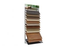 Waterfall Displays for Hardwood Laminate Tile Stands Metal Display Stand for Marble Ceramic Tile Granite Flooring Display Stand for Mosaic Quartz