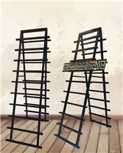 White-Marble Display Stands Tile Display Racks Sandstone Racks Granite Stands Countertops Stand Racks Green-Marble Displays White-Onyx Display Racks