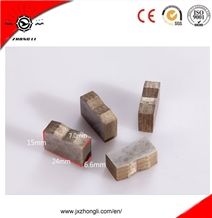Diamond Saw Segment for Granite Block Cutting, Sintered Saw Blade Segments, Long Lifespan Quality Segments for Stone Quarring
