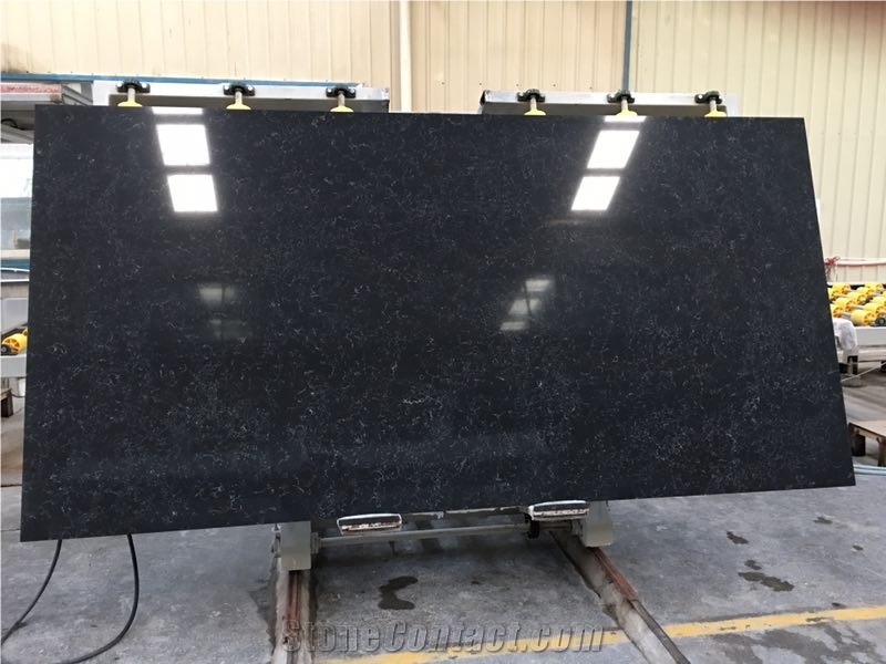 Marble Series Carbon Copy Ot 0119 Quartz Stone Slab for Kitchen and Bath Design Tiles for Flooring Wall Panal,Engineered Quartz Slabs