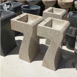 Granite,G682,Square Basins, Number Seven Style, Pedestal Square Basins,Bathroom Basins Wash Bowls,Kitchen Sinks
