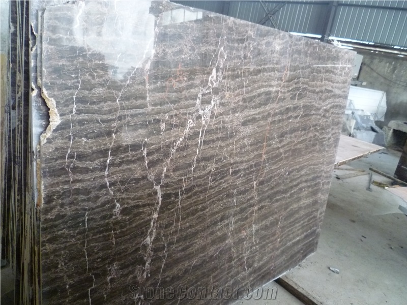 New Brown Marble, Coffee Net Marble, Good for Exteriior and Interior Decoration,Countertops,Wall and Floor Covering,Cladding,Polished Slabs.