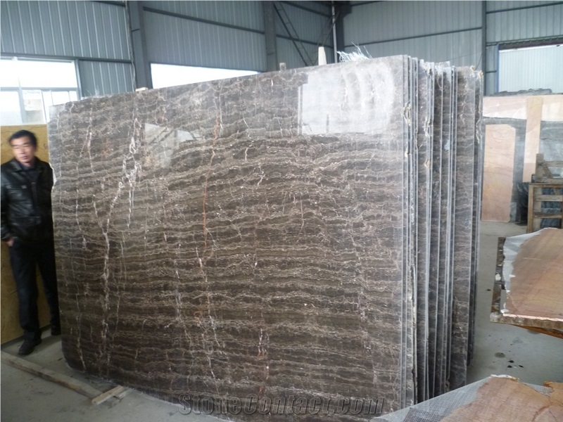 New Brown Marble, Coffee Net Marble, Good for Exteriior and Interior Decoration,Countertops,Wall and Floor Covering,Cladding,Polished Slabs.