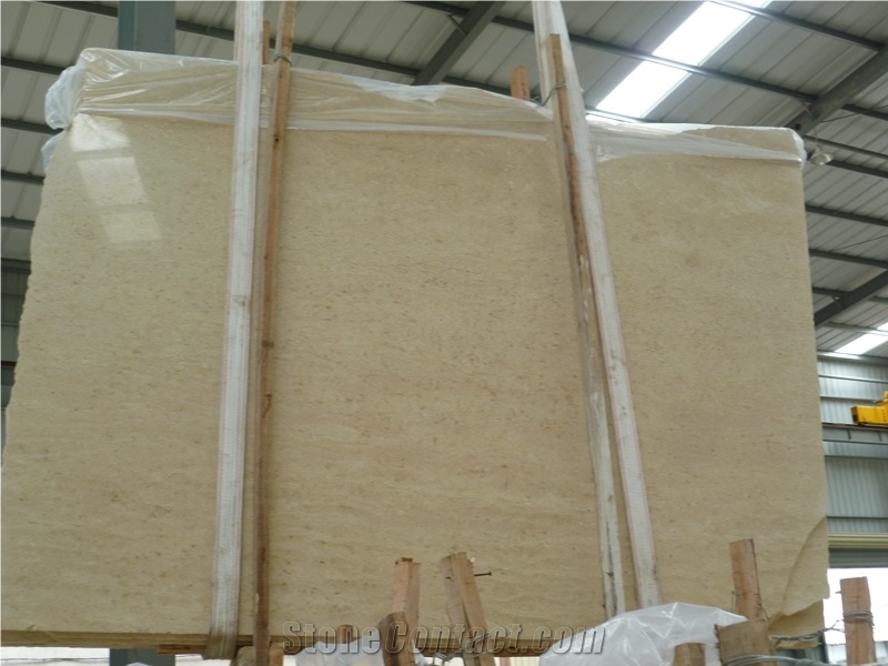 Samaha Beige Marble, New Light Beige Marble for Countertops, Pool and Skirting Cladding,Floor and Wall Covering, Polished Slabs and Tiles