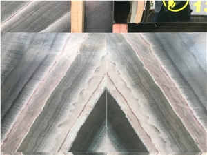 Seattle Brown Polished Marble Big Slabs & Tiles, Brown Wooden Veins Floor & Wall Covering Tiles, Countertops