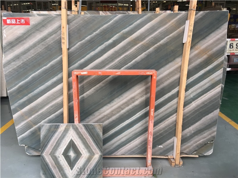 Seattle Brown Polished Marble Big Slabs & Tiles, Brown Wooden Veins Floor & Wall Covering Tiles, Countertops