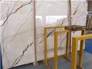 Sofitel Gold Polished Marble Slabs & Tiles, Turkey Golden River Marble, Use for Decor Wall Covering Tile and Floor Covering Tile