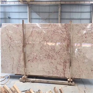 Turkey Rosalia Pink Marble Tiles & Slabs, Crema Bamboo Polished Marble Floor Covering Tiles, Walling Tiles