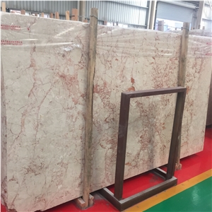 Turkey Rosalia Pink Marble Tiles & Slabs, Crema Bamboo Polished Marble Floor Covering Tiles, Walling Tiles