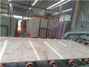 Turkey Rosalia Pink Marble Tiles & Slabs, Crema Bamboo Polished Marble Floor Covering Tiles, Walling Tiles