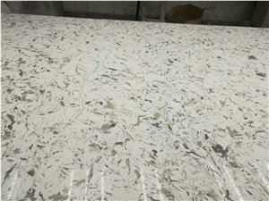 Artificial Quartz Slab Cr3003, Marble Look Quartz, Counter Top Quartz