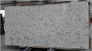 Artificial Quartz Slab Cr3003, Marble Look Quartz, Counter Top Quartz